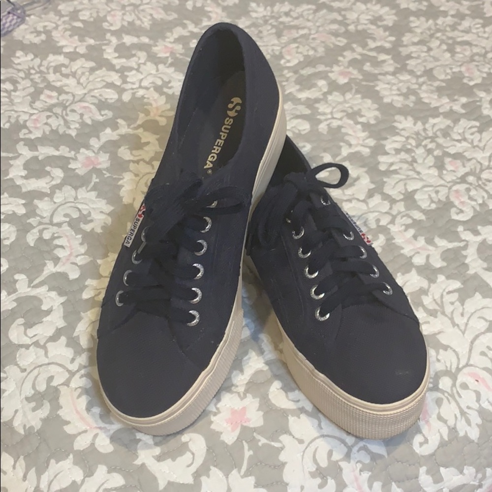 Superga platform shoes